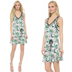 Veronica Beard Palm Garden Layered Dress